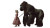 Girl And Giant Gorilla Vinyl Car Decal Sticker – Waterproof & UV-Resistant 5.4