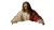 Jesus With Money Vinyl Car Decal Sticker – Waterproof & UV-Resistant 2.72"