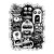 Horror Monster Sticker Vinyl Car Decal Sticker – Waterproof & UV-Resistant 3.4133333333333336"