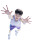 Soaring Superhero Boy V2 Vinyl Car Decal Sticker – Waterproof & UV-Resistant 4.4