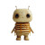 Pancake Humanoid Creature Vinyl Car Decal Sticker – Waterproof & UV-Resistant 3.4133333333333336"