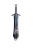 Radiant Silver Sword Vinyl Car Decal Sticker – Waterproof & UV-Resistant 8.96"
