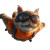 Skydiving Smiling Cat Vinyl Car Decal Sticker – Waterproof & UV-Resistant 6.826666666666667"