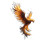 Falling Phoenix Vinyl Car Decal Sticker – Waterproof & UV-Resistant 3.4133333333333336"