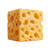 Square Cheese Vinyl Car Decal Sticker – Waterproof & UV-Resistant 3.4133333333333336"
