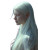 Albino Girl Portrait V3 Vinyl Car Decal Sticker – Waterproof & UV-Resistant 8.213333333333333"