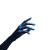 Radiant Blue Hand Vinyl Car Decal Sticker – Waterproof & UV-Resistant 3.4133333333333336"