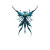 Bioluminescent Alien Being Vinyl Car Decal Sticker – Waterproof & UV-Resistant 3.4133333333333336"