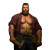 Muscular Lumberjack V2 Vinyl Car Decal Sticker – Waterproof & UV-Resistant 3.4133333333333336"