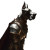 Armored Great Dane Vinyl Car Decal Sticker – Waterproof & UV-Resistant 3.4133333333333336"