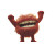 Fluffy Pixar Monster V2 Vinyl Car Decal Sticker – Waterproof & UV-Resistant 6.613333333333333"