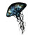 Deep-Space Jellyfish Vinyl Car Decal Sticker – Waterproof & UV-Resistant 6.826666666666667"