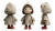 Cute Cloth Doll Vinyl Car Decal Sticker – Waterproof & UV-Resistant 2.72"