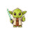 Cartoon Yoda Thumbs Up Vinyl Car Decal Sticker – Waterproof & UV-Resistant 3.4133333333333336"