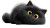 Chubby Rolling Cat Vinyl Car Decal Sticker – Waterproof & UV-Resistant 5.4