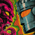 Retro Robot Battle V2 Vinyl Car Decal Sticker – Waterproof & UV-Resistant 3.4133333333333336"