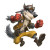 Pilot Wolf Fighter Vinyl Car Decal Sticker – Waterproof & UV-Resistant 6.826666666666667"
