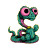 Snake-Nopal Hybrid Vinyl Car Decal Sticker – Waterproof & UV-Resistant 3.4133333333333336"