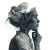 Lost In Thought V7 Vinyl Car Decal Sticker – Waterproof & UV-Resistant 3.4133333333333336"