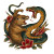 Mongoose Vs Cobra Vinyl Car Decal Sticker – Waterproof & UV-Resistant 3.4133333333333336"