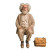 Relaxed Elderly Smoker Vinyl Car Decal Sticker – Waterproof & UV-Resistant 6.826666666666667"