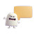 Smug Ghost Bubble Vinyl Car Decal Sticker – Waterproof & UV-Resistant 3.4133333333333336"