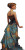 Serene Peacock Woman Vinyl Car Decal Sticker – Waterproof & UV-Resistant 10.2
