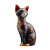 Murano Glass Cat Vinyl Car Decal Sticker – Waterproof & UV-Resistant 6.826666666666667"