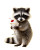 Raccoon With Sundae Vinyl Car Decal Sticker – Waterproof & UV-Resistant 8.0"
