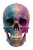 Psychedelic Skull Vinyl Car Decal Sticker – Waterproof & UV-Resistant 8.96"