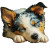 Sleeping Shepherd Vinyl Car Decal Sticker – Waterproof & UV-Resistant 3.4133333333333336"