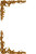 Ornate Gold Border Vinyl Car Decal Sticker – Waterproof & UV-Resistant 4.4