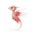 Cute Baby Dragon V6 Vinyl Car Decal Sticker – Waterproof & UV-Resistant 3.4133333333333336"