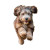 Running Dog V8 Vinyl Car Decal Sticker – Waterproof & UV-Resistant 3.4133333333333336"