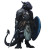 Dragonborn Warrior V43 Vinyl Car Decal Sticker – Waterproof & UV-Resistant 3.4133333333333336"