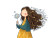 Girl With Dandelion V2 Vinyl Car Decal Sticker – Waterproof & UV-Resistant 6.1866666666666665"