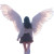 Ethereal Angel Student Vinyl Car Decal Sticker – Waterproof & UV-Resistant 3.4133333333333336"
