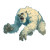 Scary Yeti Attack Vinyl Car Decal Sticker – Waterproof & UV-Resistant 3.4133333333333336"