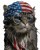 Patriotic Kittie Vinyl Car Decal Sticker – Waterproof & UV-Resistant 8.0"