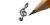 Audio Icon Sketch Vinyl Car Decal Sticker – Waterproof & UV-Resistant 5.12"