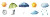 Watercolor Weather Objects Vinyl Car Decal Sticker – Waterproof & UV-Resistant 2.1333333333333333"