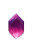 Giant Pink Gem Vinyl Car Decal Sticker – Waterproof & UV-Resistant 8.96"