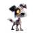 Cute Zombie Dog Vinyl Car Decal Sticker – Waterproof & UV-Resistant 6.826666666666667"
