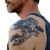 Juniper Tree Tattoo Vinyl Car Decal Sticker – Waterproof & UV-Resistant 3.4133333333333336"