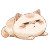 Cute Cat Mascot V5 Vinyl Car Decal Sticker – Waterproof & UV-Resistant 3.4133333333333336"