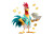 Enterprising Rooster Vinyl Car Decal Sticker – Waterproof & UV-Resistant 2.986666666666667"