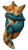 Whimsical Floating Fox Vinyl Car Decal Sticker – Waterproof & UV-Resistant 4.8533333333333335"