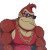 Cyberpunk Donkey Kong Vinyl Car Decal Sticker – Waterproof & UV-Resistant 3.4133333333333336"