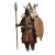 Mongolian Spearman Vinyl Car Decal Sticker – Waterproof & UV-Resistant 3.4133333333333336"