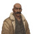 Bald Mustachioed Man Vinyl Car Decal Sticker – Waterproof & UV-Resistant 3.4133333333333336"